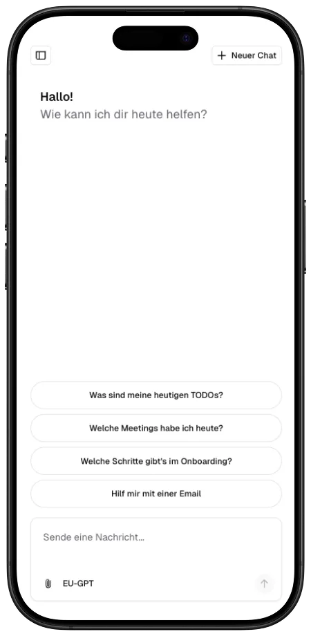 App und Web Chat